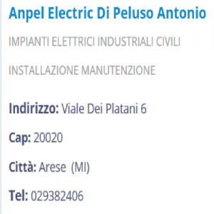 Ampel Elettric - Impianti elettrici  - Arese